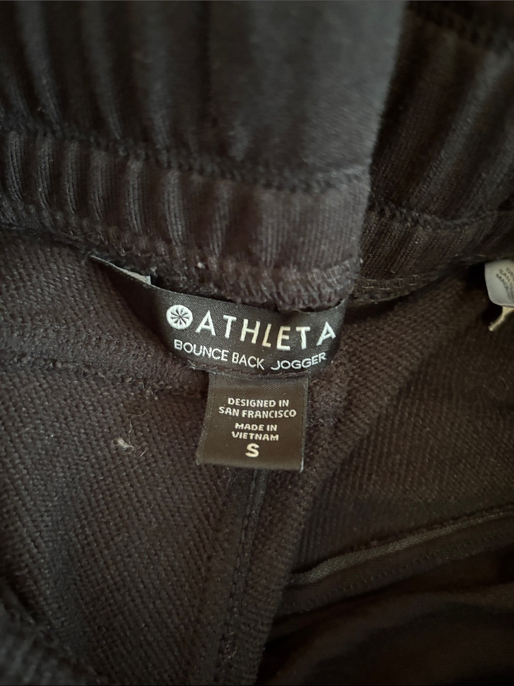 Athleta Black Bounce Back Jogger - Picture 2 of 5